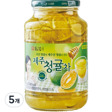  담터 제주 청귤차, 1kg, 1개입, 5개 