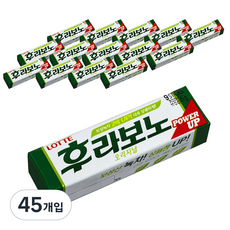 롯데제과 후라보노 오리지날 9p, 26g, 45개