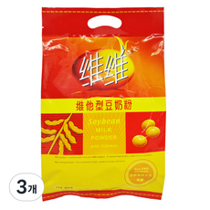 워이워이 또우장 두유 파우더, 460g, 3개
