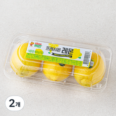 프레시몬 레몬 3입, 400g, 2개
