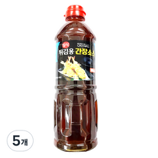 이엔 일식 튀김용 간장 소스, 900ml, 5개