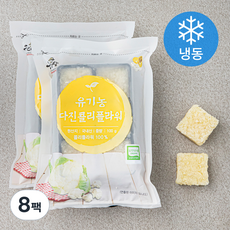 우리땅 유기가공식품 인증 다진 콜리플라워 (냉동), 100g, 8팩