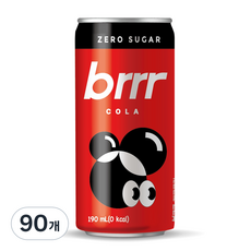 부르르 제로콜라, 190ml, 90개