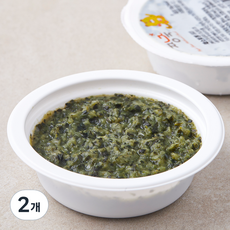 짱죽 채소토핑, 채소, 100g, 2개