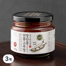 김구원선생 장단콩 전통 고추장, 500g, 3개