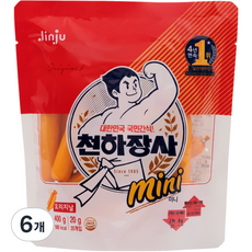 천하장사 오리지날 미니 소시지 400g, 6개