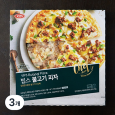 불고기피자 빕스 불고기 피자 (냉동) 440g 3개