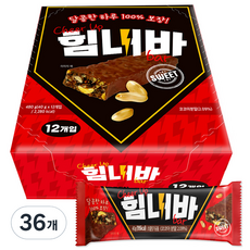 힘내바 초코 스니커즈, 40g, 36개