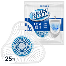 탐사 악취차단 냄새방지 강력 소변기 세정제 시원한 향, 80g, 25개