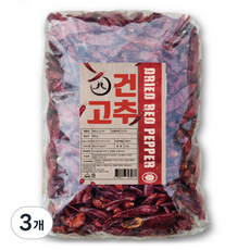 건고추, 500g, 3개