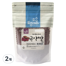 토종마을 자색고구마 곤약쌀, 500g, 2개