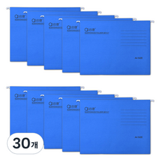 Gyecheob Madagumi掛式懸掛式辦公用文件夾 A4, 30個, 07藍色
