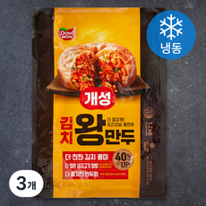 개성 김치왕만두 (냉동), 1.2kg, 3개