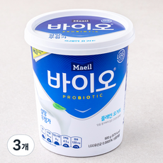 매일유업 바이오 플레인 요거트, 900g, 3개