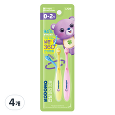 코도모 안심 젤리 영유아칫솔, 랜덤 발송, 2개입, 4개 랜덤발송, 4개, 2개입