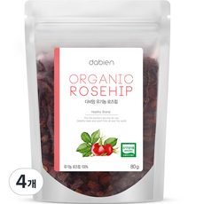 다비앙 유기농 로즈힙, 80g, 1개입, 4개
