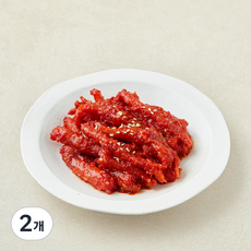 천년의반찬 더덕무침, 500g, 2개