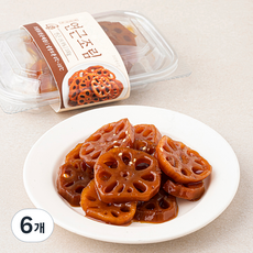 정성식품 연근조림, 100g, 6개