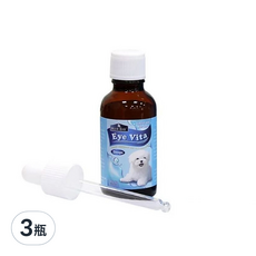 BLUE BAY 倍力 亮眼淚腺口服液, 高濃縮游離型葉黃素 犬貓適用, 維護眼睛健康, 3瓶