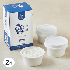 강훈목장 수제 그릭요거트 시그니처, 100g, 2개, 3개입 100g, 2개, 3개입