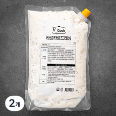 hcook 타르타르드레싱 소스, 2kg, 2개