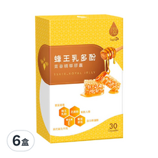 Tsuie 日濢 蜂王乳多酚精華膠囊, 日本專利小分子蜂王乳, 高濃度芝麻提取物，幫助好入睡, 16.8g, 30顆, 6盒