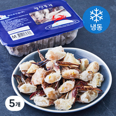 절단 꽃게 (냉동), 5개, 450g(M)