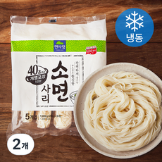 면사랑 소면사리 5개입 (냉동), 1kg, 2개