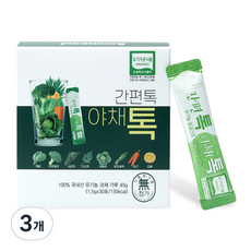 산마을 간편톡 야채톡 30p, 45g, 3개