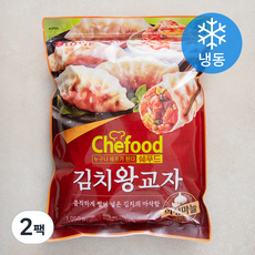 쉐푸드 김치왕교자 (냉동)