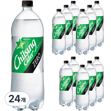 Chilsung Cider Zero, 1.5L, 24個