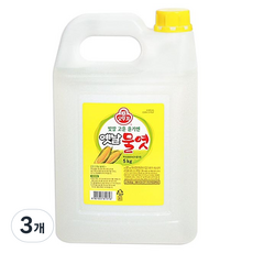 오뚜기옛날 물엿, 5kg, 3개