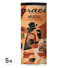 그라시 뮤즐리 초코 시리얼, 500g, 5개