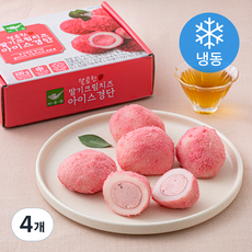 사옹원 달콤한 딸기 크림치즈 아이스경단 8개입 (냉동), 320g, 4개