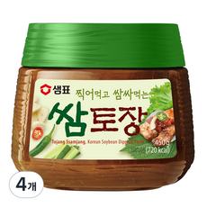 샘표 쌈토장, 450g, 4개