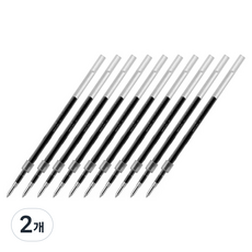 Uni 三菱 JETSTREAM Uni油性筆替換芯 1.0mm SXR-10, 黑色, 2個