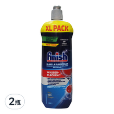 finish 洗碗機光潔潤乾劑 無色無味環保型, 800ml, 2瓶