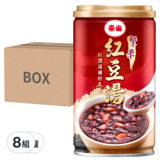 [箱裝]泰山 紫米紅豆湯, 1.98kg, 8組