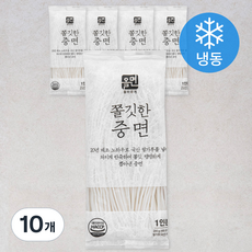 올면 쫄깃한 중면 (냉동), 200g, 10개
