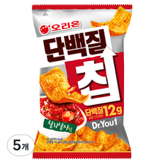 닥터유 오리온 단백질칩 칠리살사맛, 5개, 60g