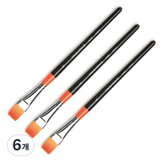 화홍 948F 디자인 평붓, 5호, 6개