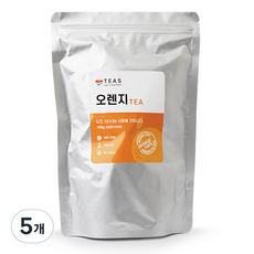 티즈 건조 오렌지차, 5개, 100g