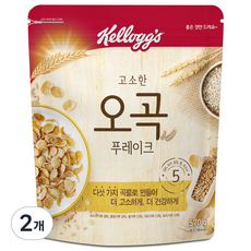 켈로그 오곡 푸레이크, 570g, 2개