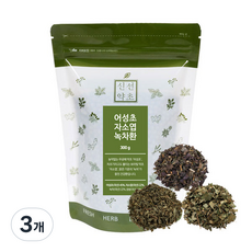 신선약초 어성초 자소엽 녹차환, 300g, 3개