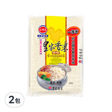 三好米 皇家香米，2.2kg，泰國東北A級香米品種，米粒長型透明白皙，富含纖維質, 2包, 國家最高等級