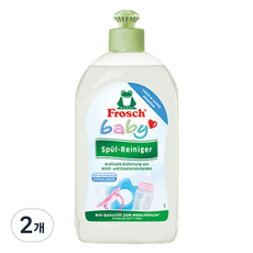 프로쉬 독일 베이비 젖병세정제, 500ml, 2개