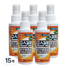 일양약품 모스커트 모기 기피제, 50ml, 15개