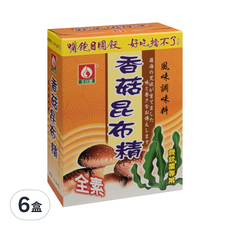 台塑餐飲 香菇昆布精 500g, 全素適用, 6盒