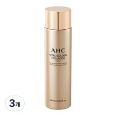 AHC 바이탈 골든 콜라겐 로션, 140ml, 3개