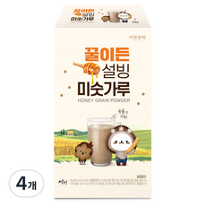 다농원 꿀이든 설빙 미숫가루 50p, 1kg, 4개